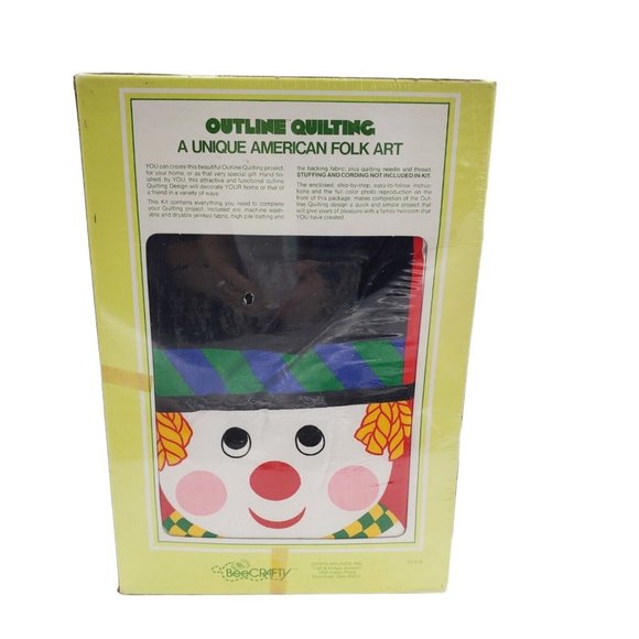 Snowman Stocking Christmas Bee‎ Crafty Outline Quilting Kit 9" x 16" - Picture 1 of 5
